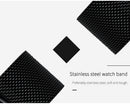 Relógio CRRJU Slim Black - Estilo Elegante com Design Ultra Fino, Movimento Quartzo